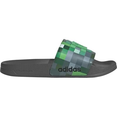 Adidas Adilette Shower Minecraft Slides Slipper, grau, Größe 39 ⅓ 39 ⅓ Adidas Adilette Shower Minecraft Slides Slipper, grau, Größe 39 ⅓ 39 ⅓