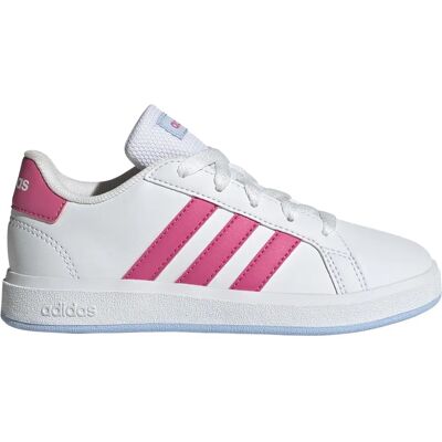 Adidas Grand Court Lifestyle Tennis Lace-Up Schuh Kinder Freizeitschuhe, weiß, Größe 35 ½ 35 ½ Adidas Grand Court Lifestyle Tennis Lace-Up Schuh Kinder Freizeitschuhe, weiß, Größe 35 ½ 35 ½