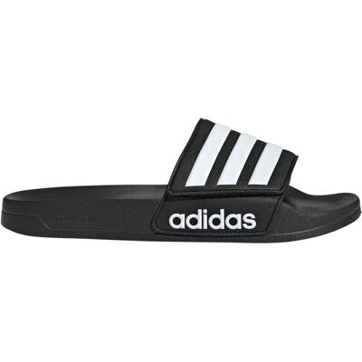 Adidas Adilette Shower Slides Slipper, schwarz, Größe 46 46 Adidas Adilette Shower Slides Slipper, schwarz, Größe 46 46