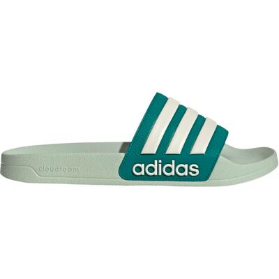 Adidas Shower adilette Badeslipper, grün, Größe 43 ⅓ 43 ⅓ Adidas Shower adilette Badeslipper, grün, Größe 43 ⅓ 43 ⅓