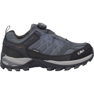 CMP Rigel Low Fitgo Trekking waterproof Herren Trekking-Halbschuhe, grau, Größe 39 39 CMP Rigel Low Fitgo Trekking waterproof Herren Trekking-Halbschuhe, grau, Größe 39 39