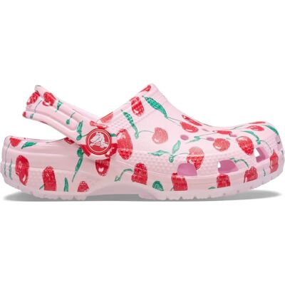 Crocs Classic Fresh Fruits Kinder Clogs, rosa 9 Crocs Classic Fresh Fruits Kinder Clogs, rosa 9