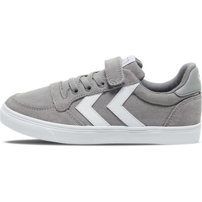 Hummel Slimmer Stadil Low Kinder Freizeitschuhe, grau, Größe 28 28 Hummel Slimmer Stadil Low Kinder Freizeitschuhe, grau, Größe 28 28
