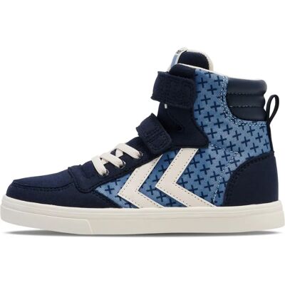 Hummel Slimmer Stadil High Junior Kinder Freizeitschuhe, blau, Größe 33 33 Hummel Slimmer Stadil High Junior Kinder Freizeitschuhe, blau, Größe 33 33