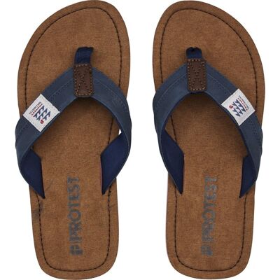 Protest PRTBlade Herren Slipper, blau, Größe 47 47 Protest PRTBlade Herren Slipper, blau, Größe 47 47