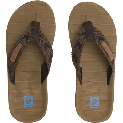 Protest Haiti Herren Slipper, braun, Größe 42 42 Protest Haiti Herren Slipper, braun, Größe 42 42