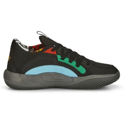 Puma Court Rider Chaos Block Party Basketballschuhe, schwarz, Größe 42 ½ 42 ½ Puma Court Rider Chaos Block Party Basketballschuhe, schwarz, Größe 42 ½ 42 ½