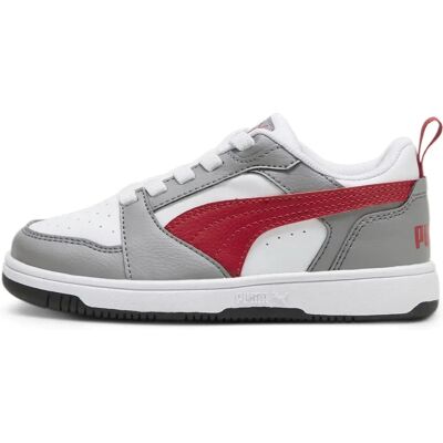 Puma Rebound V6 Lo AC PS Kinder Freizeitschuhe, grau, Größe 32 32 Puma Rebound V6 Lo AC PS Kinder Freizeitschuhe, grau, Größe 32 32