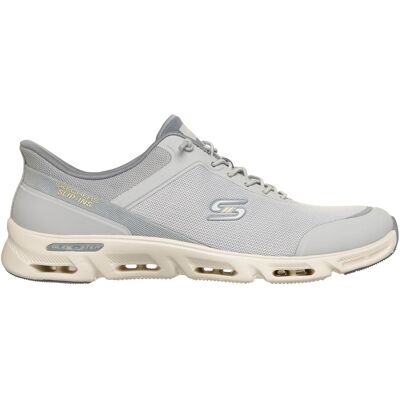 Skechers Glide-Step Gratify - Everyday Bliss Damen Slipper, grau, Größe 38 38 Skechers Glide-Step Gratify - Everyday Bliss Damen Slipper, grau, Größe 38 38