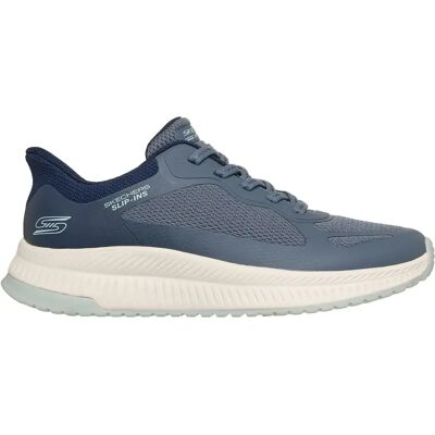 Skechers Bobs Squad 4 - Staple Look Damen Slipper, blau, Größe 37 37 Skechers Bobs Squad 4 - Staple Look Damen Slipper, blau, Größe 37 37