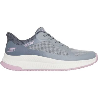 Skechers Bobs Squad 4 - Staple Look Damen Slipper, grau, Größe 39 39 Skechers Bobs Squad 4 - Staple Look Damen Slipper, grau, Größe 39 39