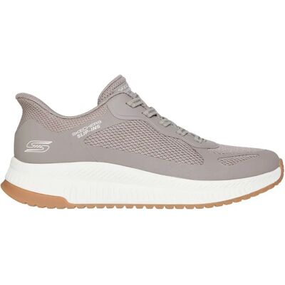 Skechers Bobs Squad 4 - Staple Look Damen Slipper, grau, Größe 37 37 Skechers Bobs Squad 4 - Staple Look Damen Slipper, grau, Größe 37 37