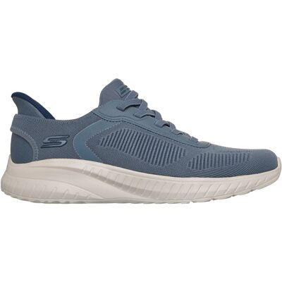Skechers Bobs Squad Chaos - Solid Step Herren Slipper, blau, Größe 44 44 Skechers Bobs Squad Chaos - Solid Step Herren Slipper, blau, Größe 44 44