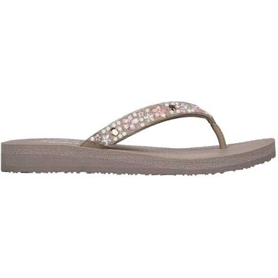 Skechers Meditation - Dancing Daisy Damen Sandalen, grau, Größe 40 40 Skechers Meditation - Dancing Daisy Damen Sandalen, grau, Größe 40 40