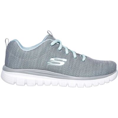 Skechers Graceful - Twisted Fortune Damen Freizeitschuhe, grau, Größe 41 41 Skechers Graceful - Twisted Fortune Damen Freizeitschuhe, grau, Größe 41 41