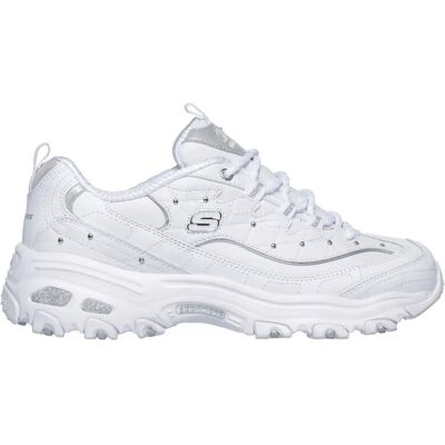 Skechers D'Lites - Glamour Feels Damen Freizeitschuhe, weiß, Größe 39 39 Skechers D'Lites - Glamour Feels Damen Freizeitschuhe, weiß, Größe 39 39