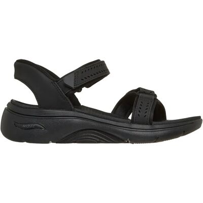 Skechers Go Walk Arch Fit 2.0 Sand - Candace Damen Sandalen, schwarz, Größe 42 42 Skechers Go Walk Arch Fit 2.0 Sand - Candace Damen Sandalen, schwarz, Größe 42 42