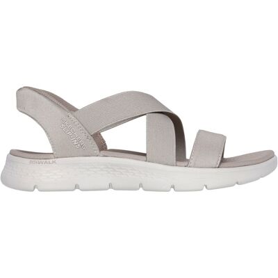 Skechers Go Walk Flex - Glimmer Up Damen Sandalen, grau, Größe 38 38 Skechers Go Walk Flex - Glimmer Up Damen Sandalen, grau, Größe 38 38