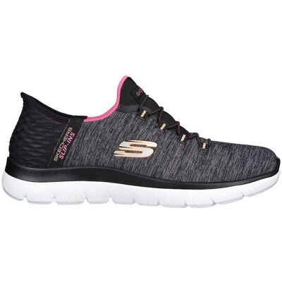Skechers Summits - Dazzling Haze Damen Slipper, schwarz, Größe 37 37 Skechers Summits - Dazzling Haze Damen Slipper, schwarz, Größe 37 37