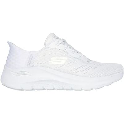 Skechers Arch Fit 2.0 - Easy Chic Damen Slipper, weiß, Größe 37 37 Skechers Arch Fit 2.0 - Easy Chic Damen Slipper, weiß, Größe 37 37