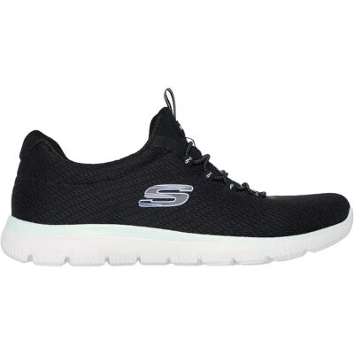 Skechers Summits - Summer Blush Damen Slipper, schwarz, Größe 37 37 Skechers Summits - Summer Blush Damen Slipper, schwarz, Größe 37 37