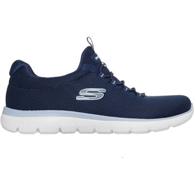 Skechers Summits - Summer Blush Damen Slipper, blau, Größe 40 40 Skechers Summits - Summer Blush Damen Slipper, blau, Größe 40 40