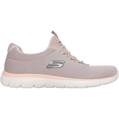 Skechers Summits - Summer Blush Damen Slipper, grau, Größe 38 38 Skechers Summits - Summer Blush Damen Slipper, grau, Größe 38 38