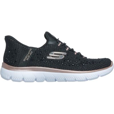 Skechers Summits - Brilliant Shine Damen Slipper, schwarz, Größe 43 43 Skechers Summits - Brilliant Shine Damen Slipper, schwarz, Größe 43 43