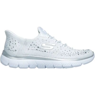 Skechers Summits - Brilliant Shine Damen Slipper, weiß, Größe 43 43 Skechers Summits - Brilliant Shine Damen Slipper, weiß, Größe 43 43