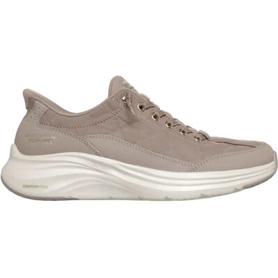 Skechers Contour Foam - Golden Hour Damen Slipper, grau, Größe 38 ½ 38 ½ Skechers Contour Foam - Golden Hour Damen Slipper, grau, Größe 38 ½ 38 ½