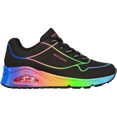 Skechers Uno - Pop of Sunshine Damen Freizeitschuhe, schwarz, Größe 35 35 Skechers Uno - Pop of Sunshine Damen Freizeitschuhe, schwarz, Größe 35 35
