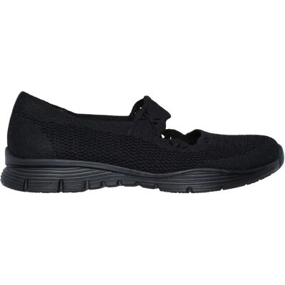 Skechers Seager - Cute N' Coy Damen Slipper, schwarz, Größe 37 37 Skechers Seager - Cute N' Coy Damen Slipper, schwarz, Größe 37 37