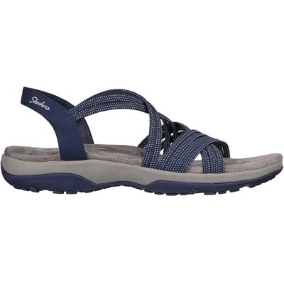 Skechers Reggae Slim - Turn it Up Damen Sandalen, blau, Größe 42 42 Skechers Reggae Slim - Turn it Up Damen Sandalen, blau, Größe 42 42