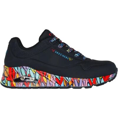 Skechers Uno - Ravaged Love Damen Freizeitschuhe, schwarz, Größe 39 39 Skechers Uno - Ravaged Love Damen Freizeitschuhe, schwarz, Größe 39 39