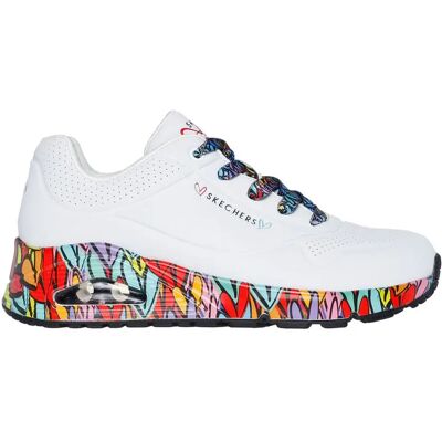 Skechers Uno - Ravaged Love Damen Freizeitschuhe, weiß, Größe 40 40 Skechers Uno - Ravaged Love Damen Freizeitschuhe, weiß, Größe 40 40