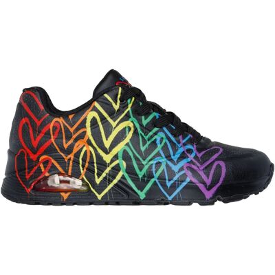 Skechers Uno - Full of Love Damen Freizeitschuhe, schwarz, Größe 37 37 Skechers Uno - Full of Love Damen Freizeitschuhe, schwarz, Größe 37 37