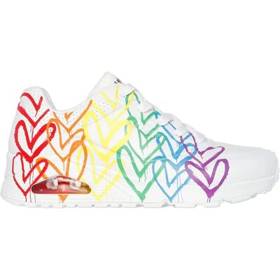 Skechers Uno - Full of Love Damen Freizeitschuhe, weiß, Größe 39 39 Skechers Uno - Full of Love Damen Freizeitschuhe, weiß, Größe 39 39