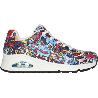 Skechers Uno - Color Doodle Damen Freizeitschuhe, multicolor, Größe 37 37 Skechers Uno - Color Doodle Damen Freizeitschuhe, multicolor, Größe 37 37