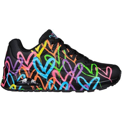 Skechers Uno - Highlight Love Damen Freizeitschuhe, schwarz, Größe 39 39 Skechers Uno - Highlight Love Damen Freizeitschuhe, schwarz, Größe 39 39