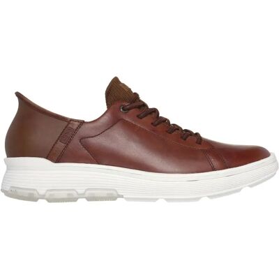 Skechers Casual Glide Cell - Abbott Herren Slipper, braun, Größe 42 42 Skechers Casual Glide Cell - Abbott Herren Slipper, braun, Größe 42 42