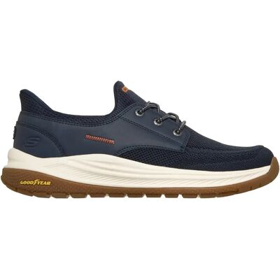 Skechers Meroe - Alden Herren Slipper, blau, Größe 44 44 Skechers Meroe - Alden Herren Slipper, blau, Größe 44 44
