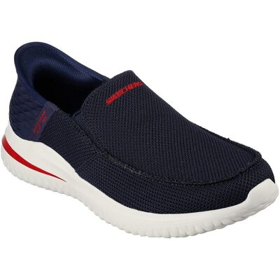 Skechers Delson 3.0 - Cabrino Herren Slipper, blau, Größe 44 44 Skechers Delson 3.0 - Cabrino Herren Slipper, blau, Größe 44 44