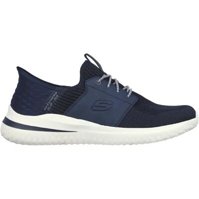 Skechers Delson 3.0 - Lavell Herren Slipper, blau, Größe 44 44 Skechers Delson 3.0 - Lavell Herren Slipper, blau, Größe 44 44