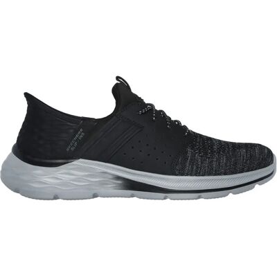 Skechers Garner - Newick Herren Slipper, schwarz, Größe 45 45 Skechers Garner - Newick Herren Slipper, schwarz, Größe 45 45