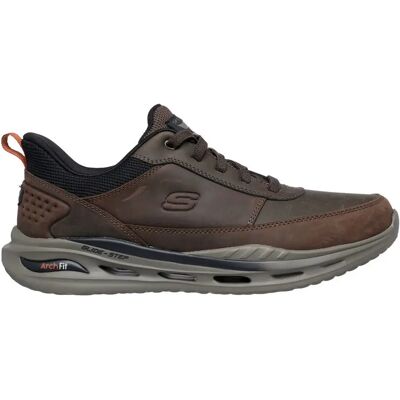 Skechers Arch Fit Orvan - Moxley Herren Slipper, braun, Größe 42 42 Skechers Arch Fit Orvan - Moxley Herren Slipper, braun, Größe 42 42