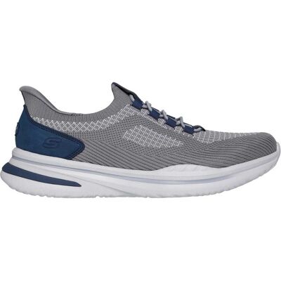 Skechers Norlan - Alonso Herren Slipper, grau, Größe 45 45 Skechers Norlan - Alonso Herren Slipper, grau, Größe 45 45
