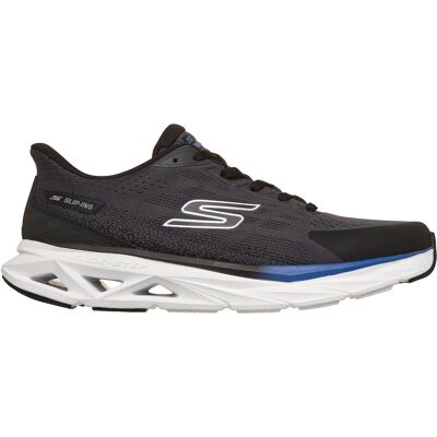 Skechers Glide-Step Vortex Herren Slipper, schwarz, Größe 45 45 Skechers Glide-Step Vortex Herren Slipper, schwarz, Größe 45 45