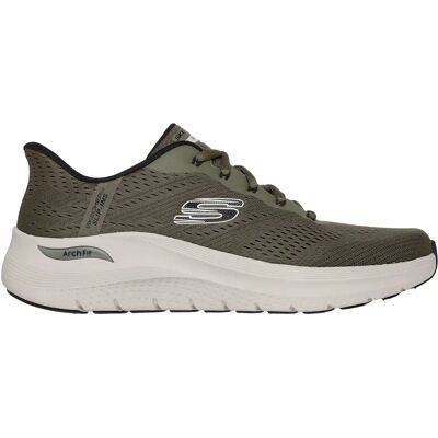 Skechers Arch Fit 2.0 - Lestur Herren Slipper, grün, Größe 44 44 Skechers Arch Fit 2.0 - Lestur Herren Slipper, grün, Größe 44 44