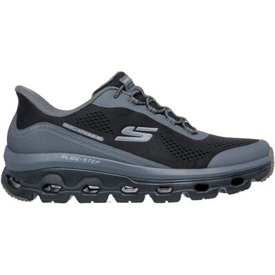 Skechers Glide-Step Sole - Glover Peak Herren Slipper, schwarz, Größe 44 44 Skechers Glide-Step Sole - Glover Peak Herren Slipper, schwarz, Größe 44 44