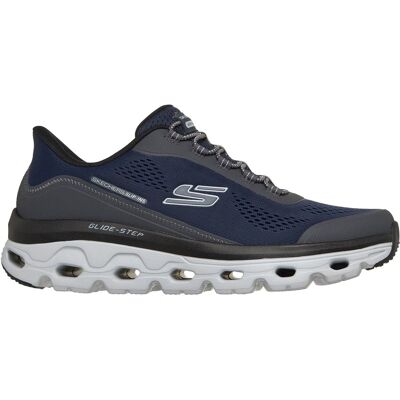 Skechers Glide-Step Sole - Glover Peak Herren Slipper, blau, Größe 44 44 Skechers Glide-Step Sole - Glover Peak Herren Slipper, blau, Größe 44 44